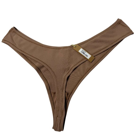 SKIMS Soft Lounge Rib Dipped Thong Team USA Sienna 3X - Picture 2 of 9